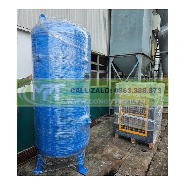 Bình chứa khí nén 1000L (1m3) dạng đứng